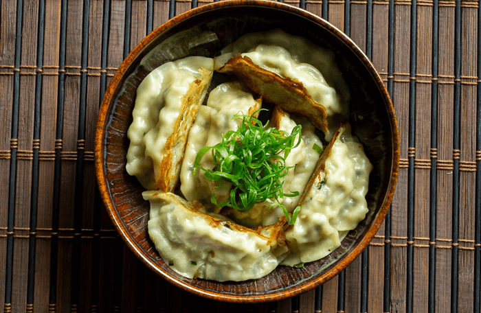 Gyozas al Vapor